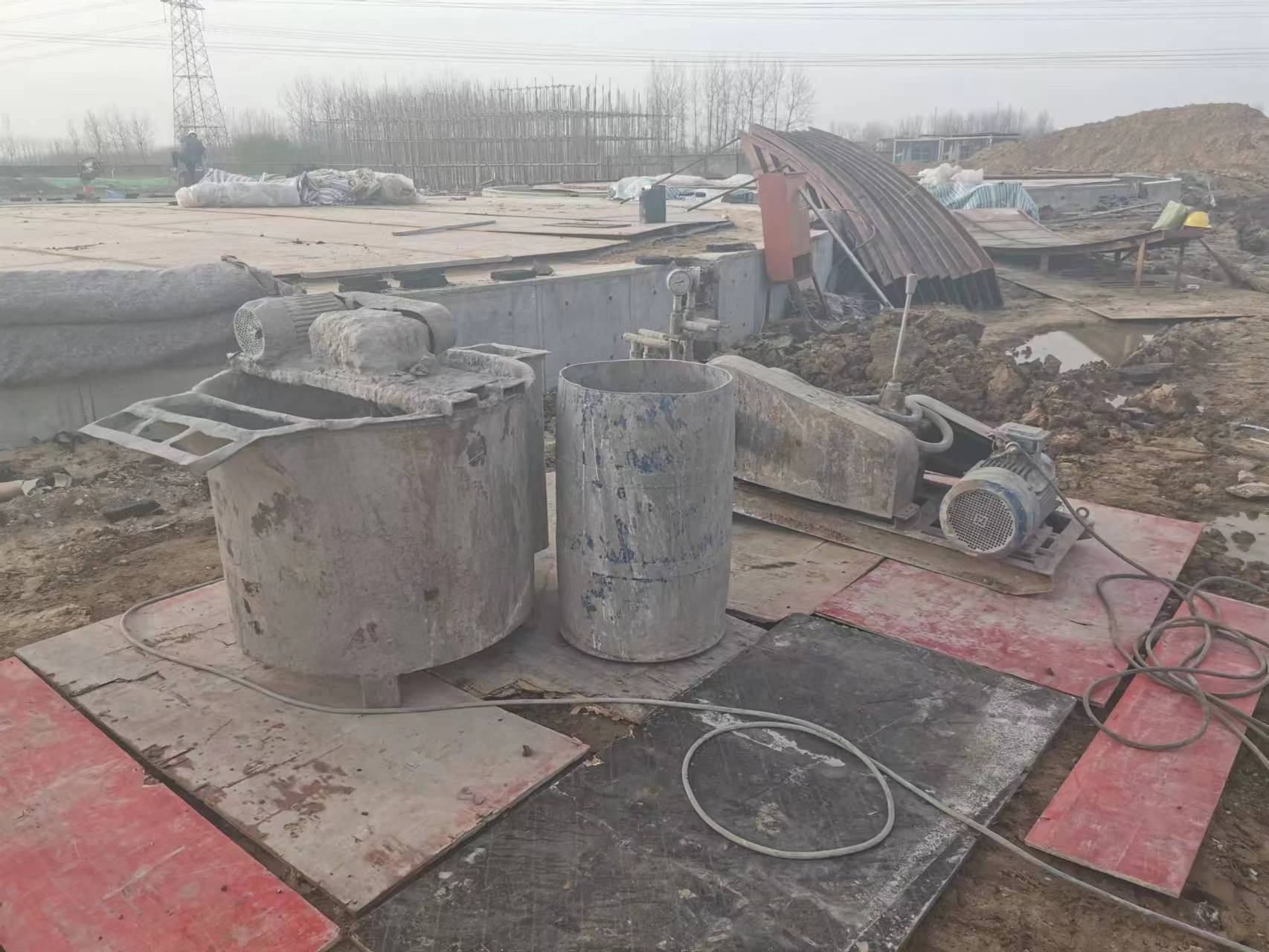 长阳设备基础注浆